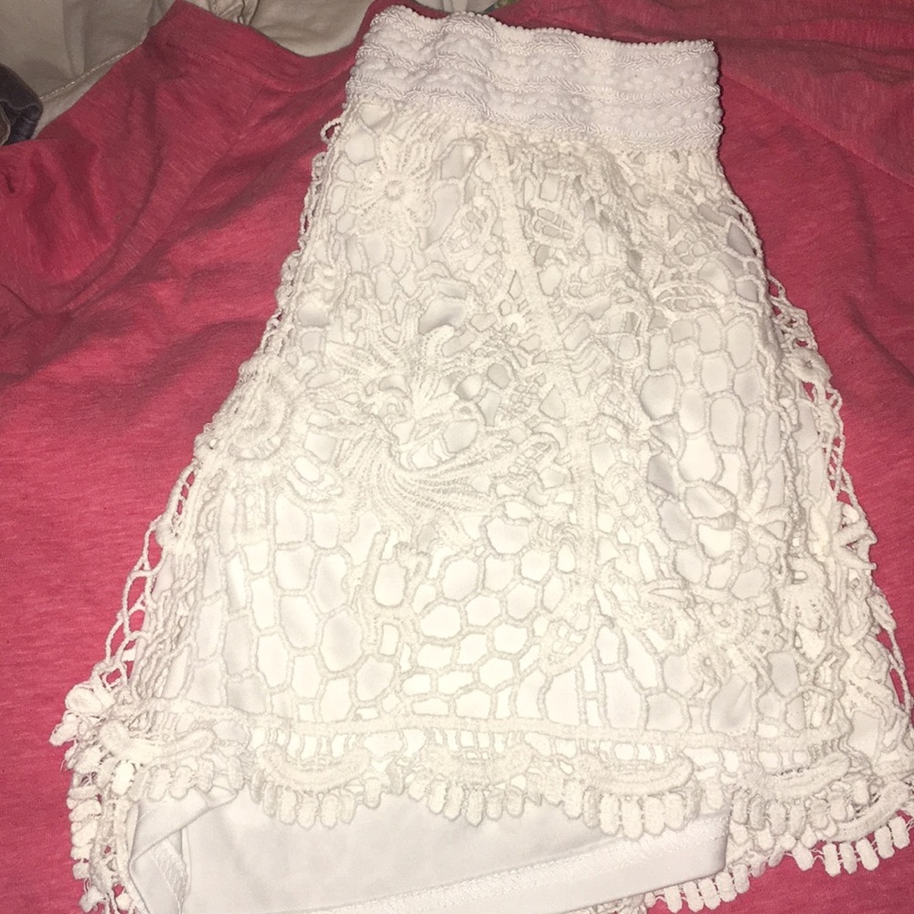 Lace shorts